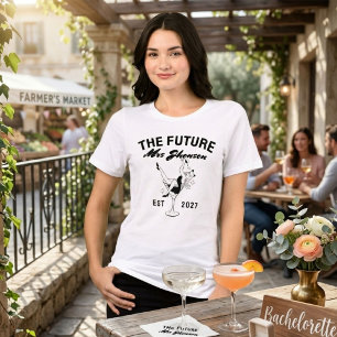 Brde future mrs personalized name Future  Tri-Blend Shirt