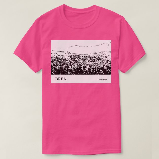 Brea California TShirt 2 (Design Front)