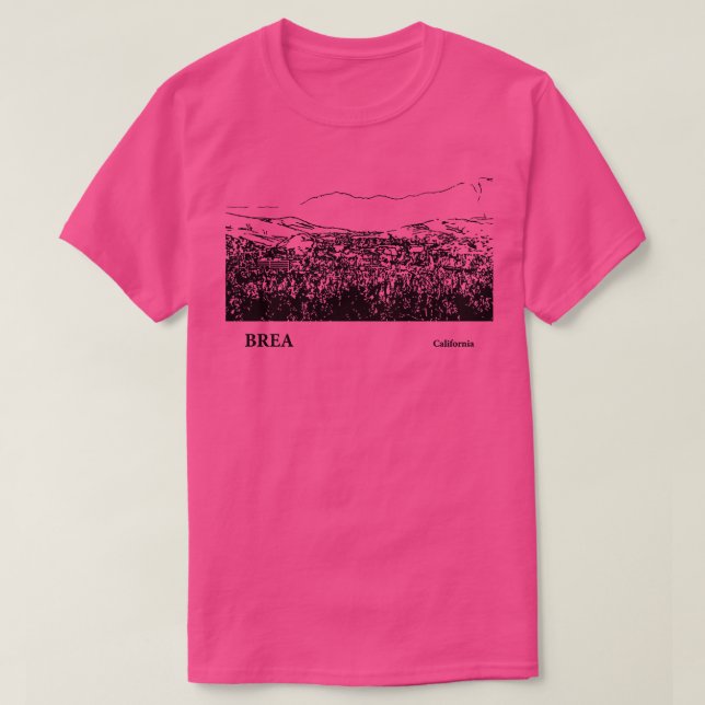Brea California TShirt 3 (Design Front)