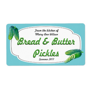 Bread and Butter Pickles Canning