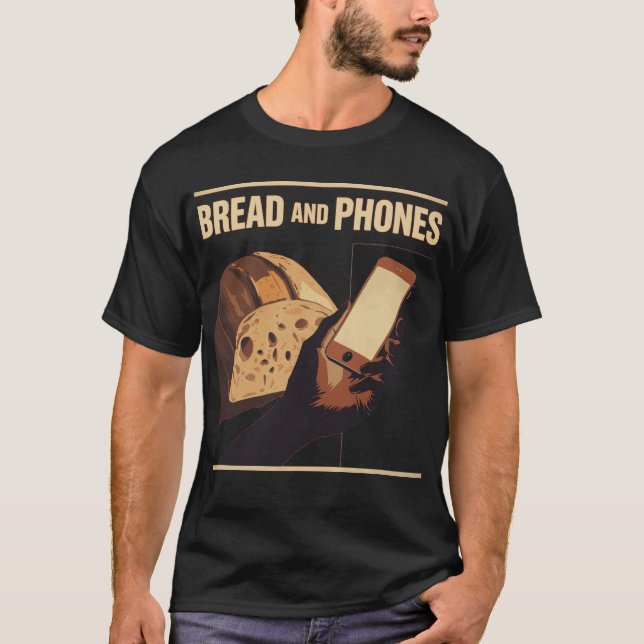 Bread and Phones – Modern Essentials T-Shirt (Front)