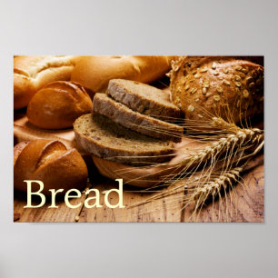 Bread and Wheat Poster