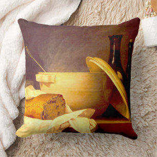 Bread and Wine by Anne Vallayer Cushion