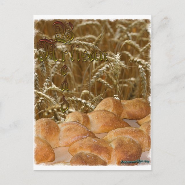 Bread Artisan Postcard (Front)