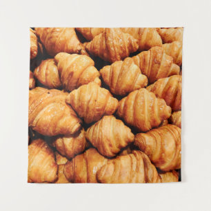 Bread background / Bread is a staple food prepared Tapestry