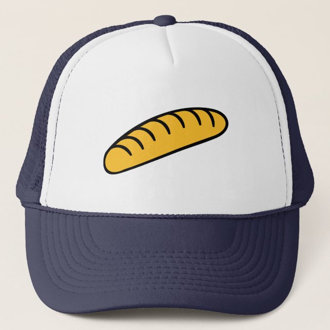 Bread baguette trucker hat (Front)