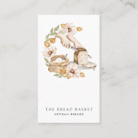 Bread Baker Bakery Watercolor Bread Floral