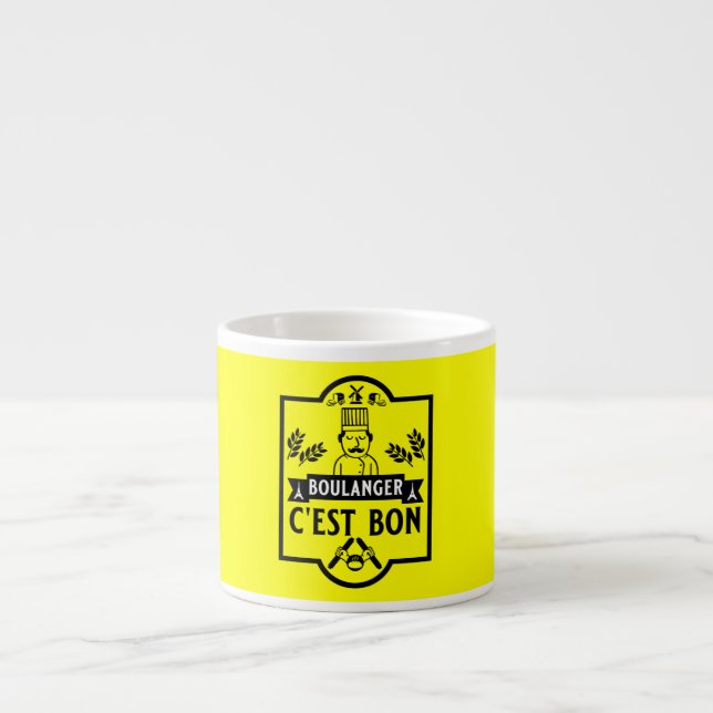 Bread Baker Espresso Cup (Front)