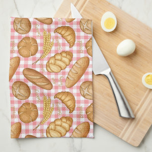 Bread Baker  Tea Towel