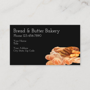 Bread Bakery Design Business Card
