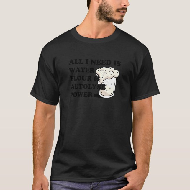 Bread Baking Quote For A Breadmaker T-Shirt (Front)