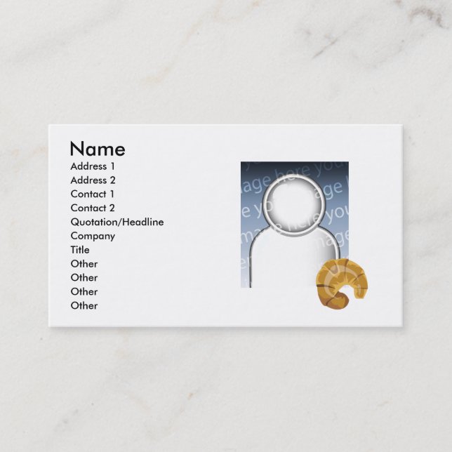 Bread - Business Business Card (Front)