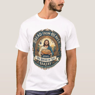 Bread From Heaven Jesus Bread Life Bakery Christia T-Shirt