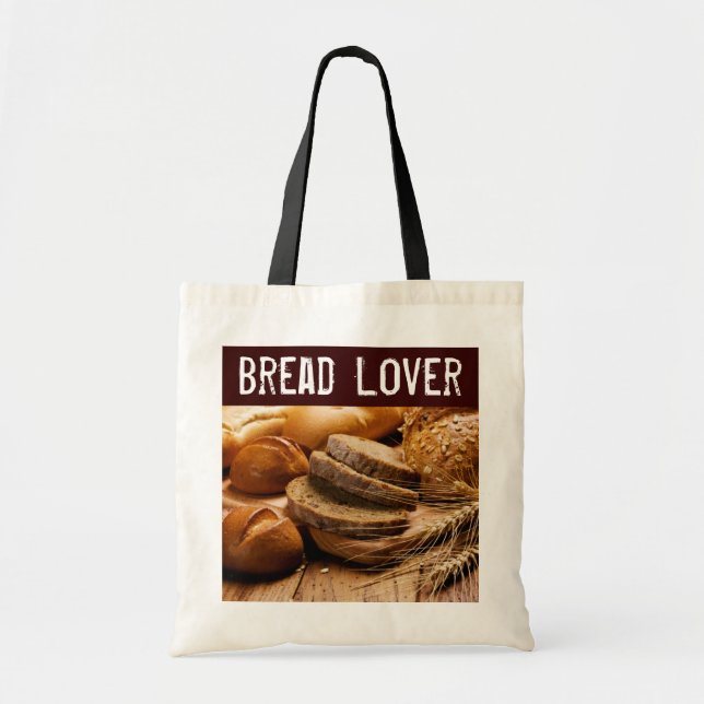 Bread Lover Tote Bag (Front)