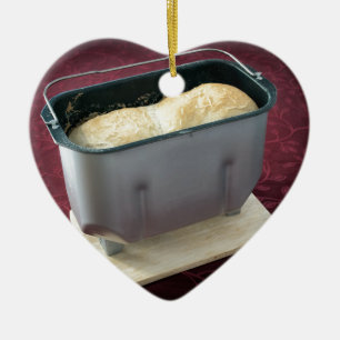 Bread maker ceramic tree decoration