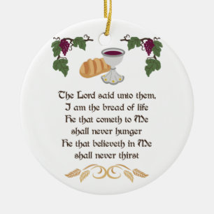Bread of Life Ceramic Tree Decoration