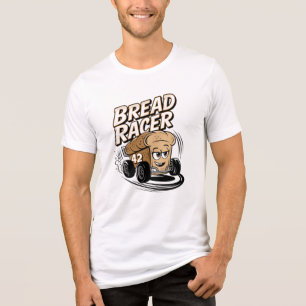 Bread Racer: Toasting the Competition! Tri-Blend Shirt