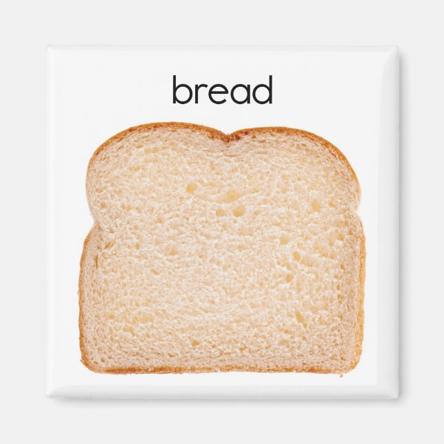 Bread Refrigerator Magnet (Front)