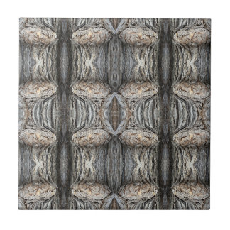 Bread Tree Bark Patterned 4.25 Square Tile
