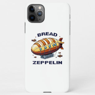 Bread Zeppelin - Whimsical 8-Bit Airship Art iPhone 11Pro Max Case