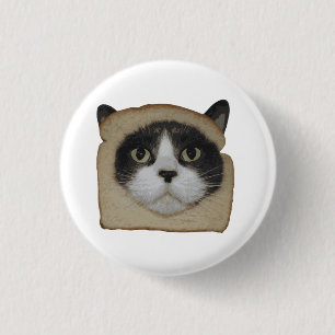 Breaded Inbread Cat Breading 3 Cm Round Badge