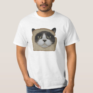 cat bread shirt