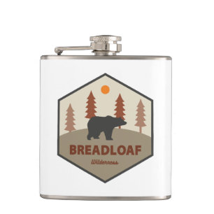 Breadloaf Wilderness Vermont Bear Hip Flask