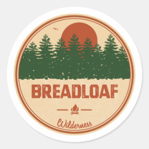 Breadloaf Wilderness Vermont Classic Round Sticker