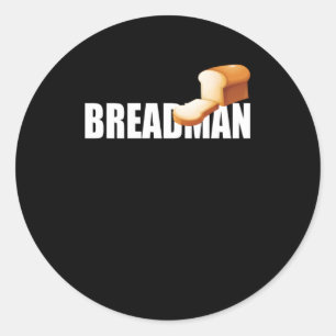 Breadman Baker Gift Classic Round Sticker