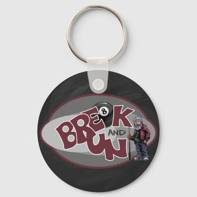Break and Run Key Ring (Front)