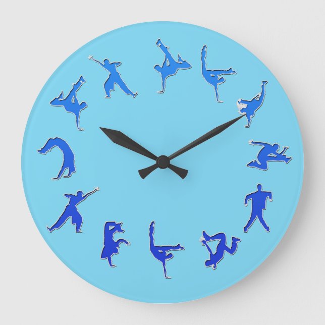 Break Dance Clock (Front)