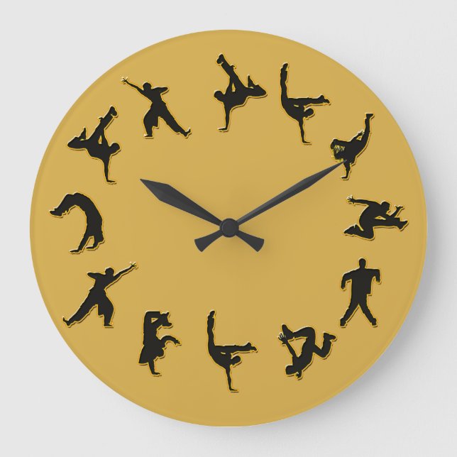 Break Dance Clock (Front)