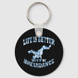 Break Dance Key Ring