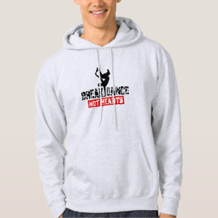 Break Dance Not Hearts Hoodie