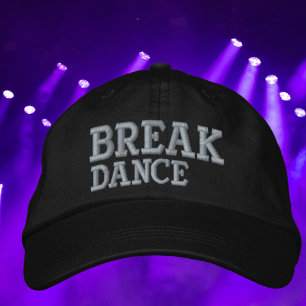 Break dance or breakdance  embroidered hat