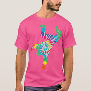 Break Dancing Shirt Tie Dye Retro B-Boy Hip Hop Gi