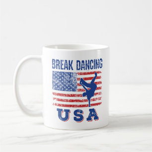 Break Dancing USA Coffee Mug