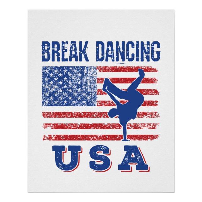 Break Dancing USA Poster (Front)