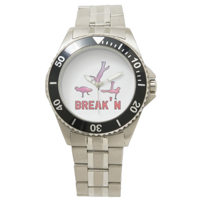 Break dancing ! watch, for sale ! watch (Front)