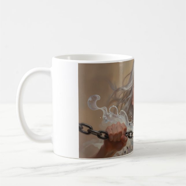 Break Free Fierce Hope Poster Coffee Mug (Left)