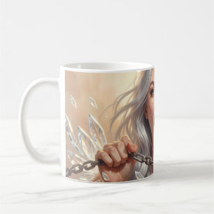 Break Free Inner Strength Art Poster Coffee Mug
