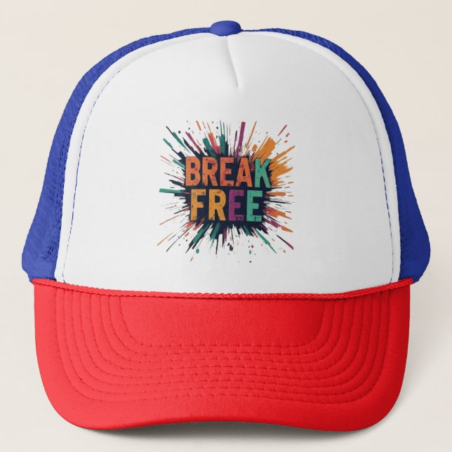 Break free  trucker hat (Front)