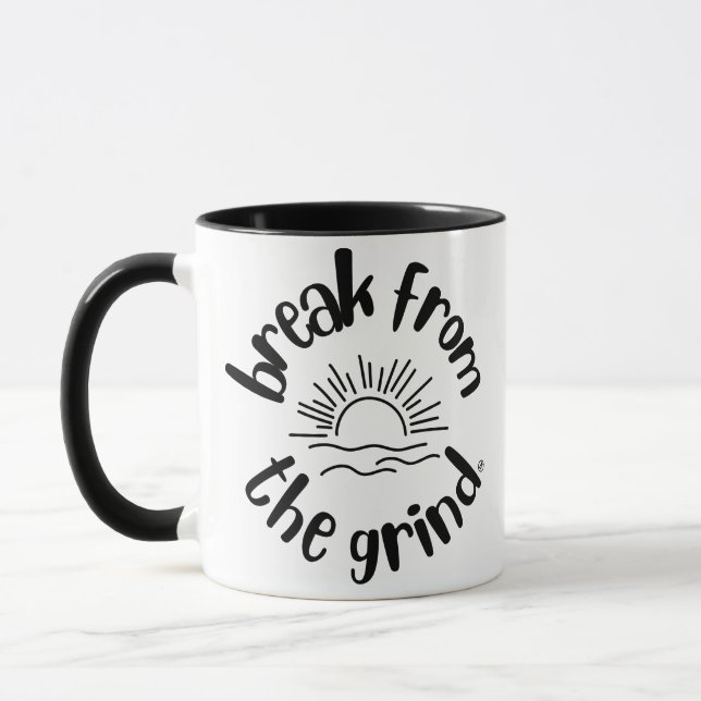 Break From The Grind Coffee Mug (Left)