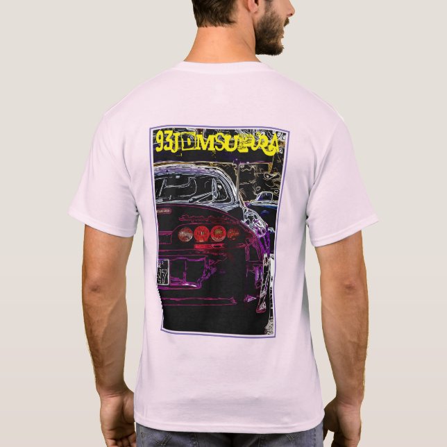 "Break Necks Not Hearts" Toyota Supra Tee (Back)
