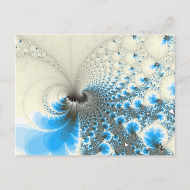 Break on Through - Fractal Art Postcard (Front)