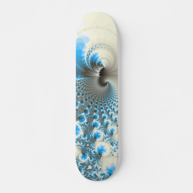 Break on Through - Fractal Art Skateboard (Front)