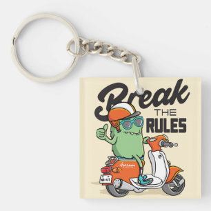 Break The Rules Key Ring