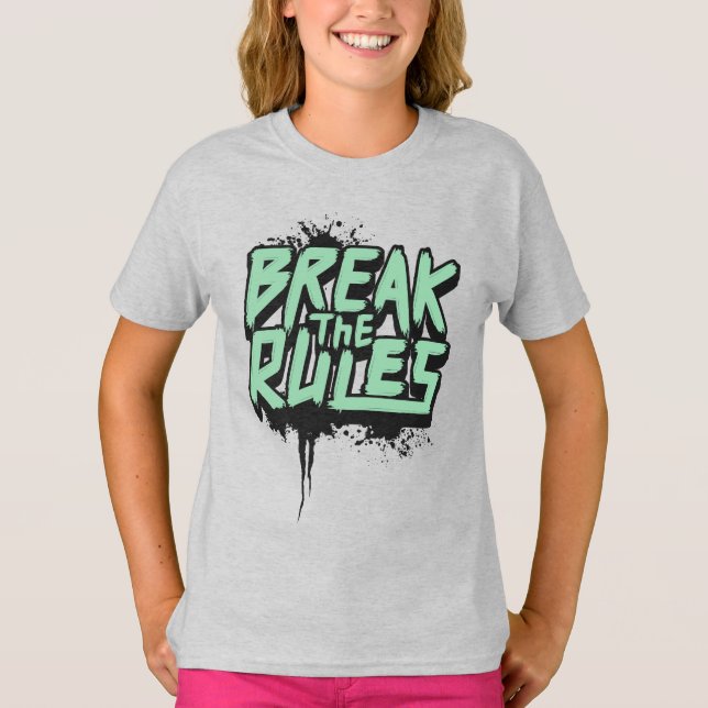 Break the rules T-Shirt (Front)