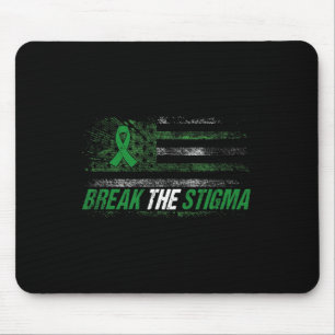 Break The Stigma Mental Health Awareness Month Ame Mouse Mat