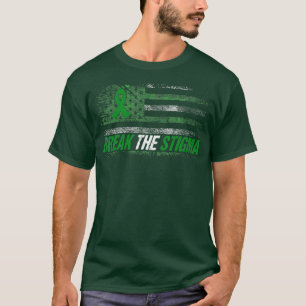 Break The Stigma Mental Health Awareness Month Ame T-Shirt